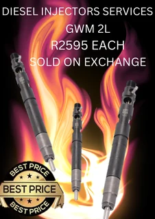 Gwm 2l Diesel Injectors For Sale On Exchange