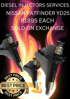 Nissan Pathfinder Yd25 Diesel Injectors For Sale On Exchange Or To Recon