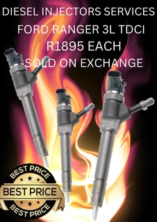 Ford Ranger 3l Tdci Diesel Injectors For Sale On Exchange Or To Recon