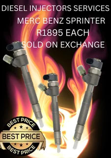 Mercedes Benz Sprinter Diesel Injectors For Sale On Exchange Or To Recon