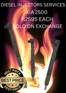 Kia 2500 Diesel Injectors For Sale On Exchange Or To Recon