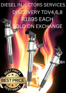 Discovery Tdv4,6,8 Diesel Injectors For Sale On Exchange Or To Recon