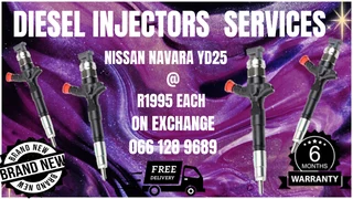 Nissan Navara Yd25  Diesel Injectors For Sale On Exchange