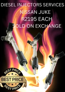 Nissan Juke Diesel Injectors For Sale On Exchange Or To Recon