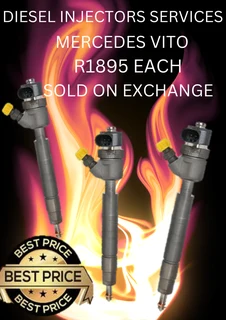 Mercedes Vito Diesel Injectors For Sale On Exchange Or To Recon