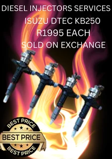 Isuzu Dtec Kb250 Diesel Injectors For Sale On Exchange Or To Recon