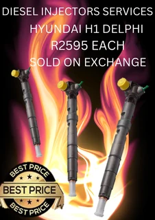Hyundai H1 Delphi Diesel Injectors For Sale On Exchange Or To Recon