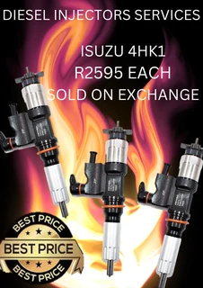 Isuzu 4hk1 Diesel Injectors For Sale On Exchange Or To Recon