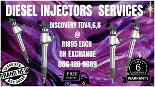 Discovery Tdv4,6,8 Diesel Injectors For Sale On Exchange