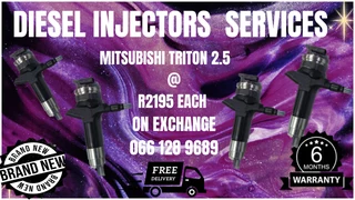 Mitsubishi Triton 2.5 Diesel Injectors For Sale On Exchange