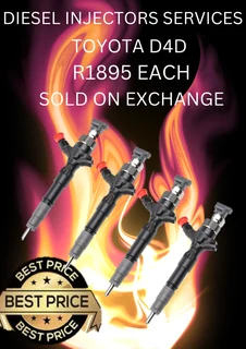Toyota D4d Diesel Injectors For Sale On Exchange
