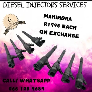 Mahindra Diesel Injectors For Sale On Exchange Or To Recon