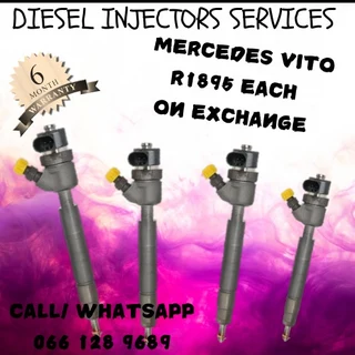 Mercedes Vito Diesel Injectors For Sale On Exchange Or To Recon