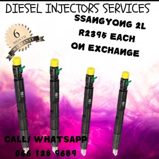 Ssangyong 2l Diesel Injectors For Sale On Exchange Or To Recon