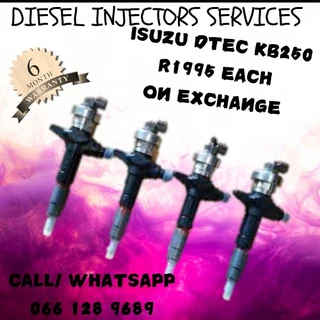 Isuzu Dtec Kb250 Diesel Injectors For Sale On Exchange Or To Recon