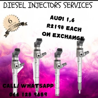 Audi 1.6 Diesel Injectors For Sale On Exchange Or To Recon