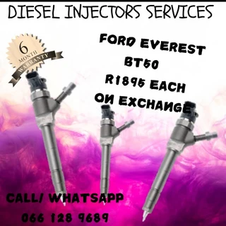 Ford Everest Bt50 Diesel Injectors For Sale On Exchange Or To Recon