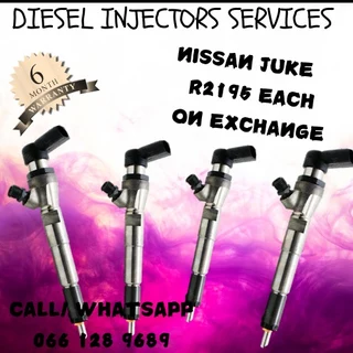 Nissan Juke Diesel Injectors For Sale On Exchange Or To Recon