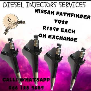 Nissan Pathfinder Yd25 Diesel Injectors For Sale On Exchange Or To Recon