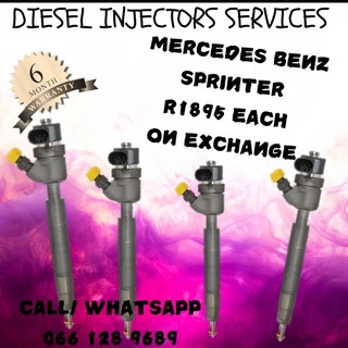 Mercedes Benz Sprinter Diesel Injectors For Sale On Exchange Or To Recon