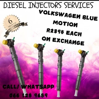 Volkswagen Blue Motion Diesel Injectors For Sale On Exchange Or To Recon