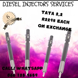 Tata 2.2 Diesel Injectors For Sale On Exchange Or To Recon