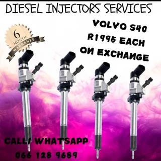 Volvo S40 Diesel Injectors For Sale On Exchange Or To Recon