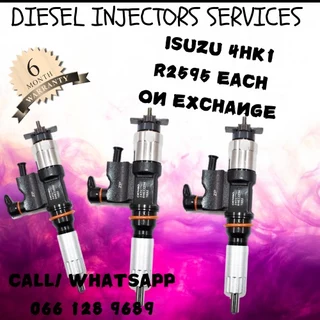 Isuzu 4hk1 Diesel Injectors For Sale On Exchange Or To Recon
