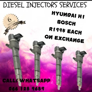 Hyundai H1 Bosch Diesel Injectors For Sale On Exchange Or To Recon