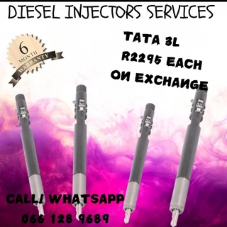 Tata 3l Diesel Injectors For Sale On Exchange Or To Recon
