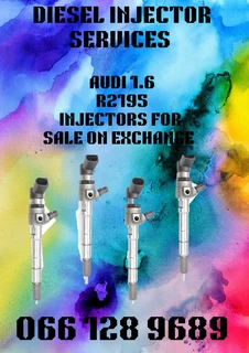 Audi 1.6 Diesel Injectors For Sale On Exchange Or To Recon Your Own
