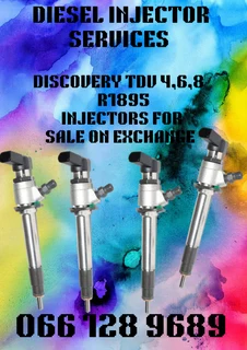 Discovery Tdv4,6,8 Diesel Injectors For Sale On Exchange Or To Recon