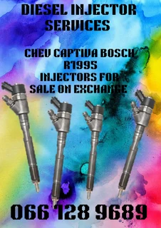Chevrolet Captiva Bosch Diesel Injectors For Sale On Exchange Or To Recon
