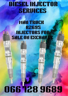 Man Truck Diesel Injectors For Sale On Exchange Or To Recon