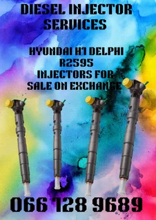 Hyundai H1 Delphi Diesel Injectors For Sale On Exchange Or To Recon