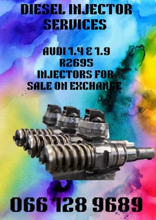 Audi 1.4 & 1.9 Diesel Injectors For Sale On Exchange Or To Recon
