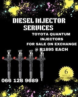 Toyota Quantum Diesel Injectors For Sale On Exchange Or To Recon