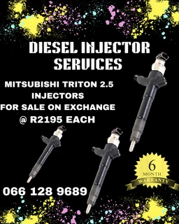 Mitsubishi Triton 2.5 Diesel Injectors For Sale On Exchange