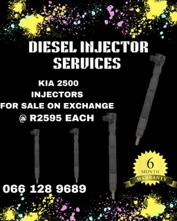 Kia 2500 Diesel Injectors For Sale On Exchange Or To Recon