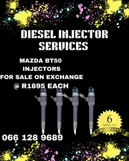 Mazda Bt50 Diesel Injectors For Sale On Exchange Or To Recon