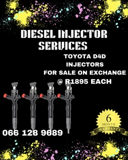 Toyota D4d Diesel Injectors For Sale On Exchange Or To Recon