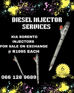 Kia Sorento Diesel Injectors For Sale On Exchange Or To Recon