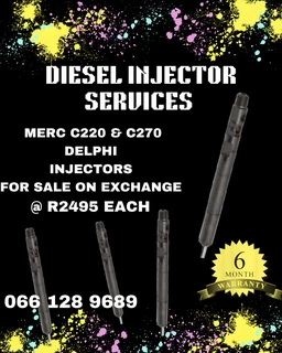 MERCEDES C220 &amp; C270 DELPHI DIESEL INJECTORS FOR SALE ON EXCHANGE
