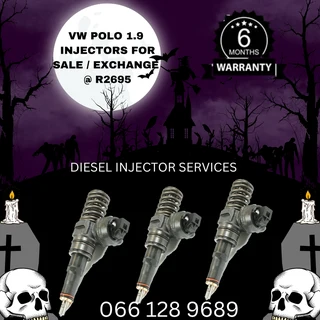 Vw Polo 1.9 Diesel Injectors For Sale On Exchange Or To Recon