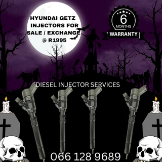 Hyundai Getz  Diesel Injectors For Sale On Exchange Or To Recon