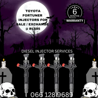 Toyota Fortuner Diesel Injectors For Sale On Exchange