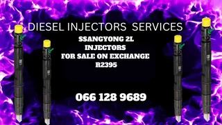 Ssangyong 2l Diesel Injectors For Sale On Exchange Or To Recon