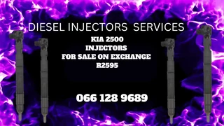 Kia 2500 Diesel Injectors For Sale On Exchange Or To Recon