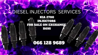 Kia 2700 Diesel Injectors For Sale On Exchange Or To Recon