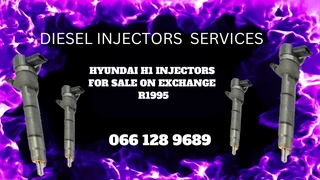 Hyundai H1 Bosch Diesel Injectors For Sale On Exchange Or To Recon
